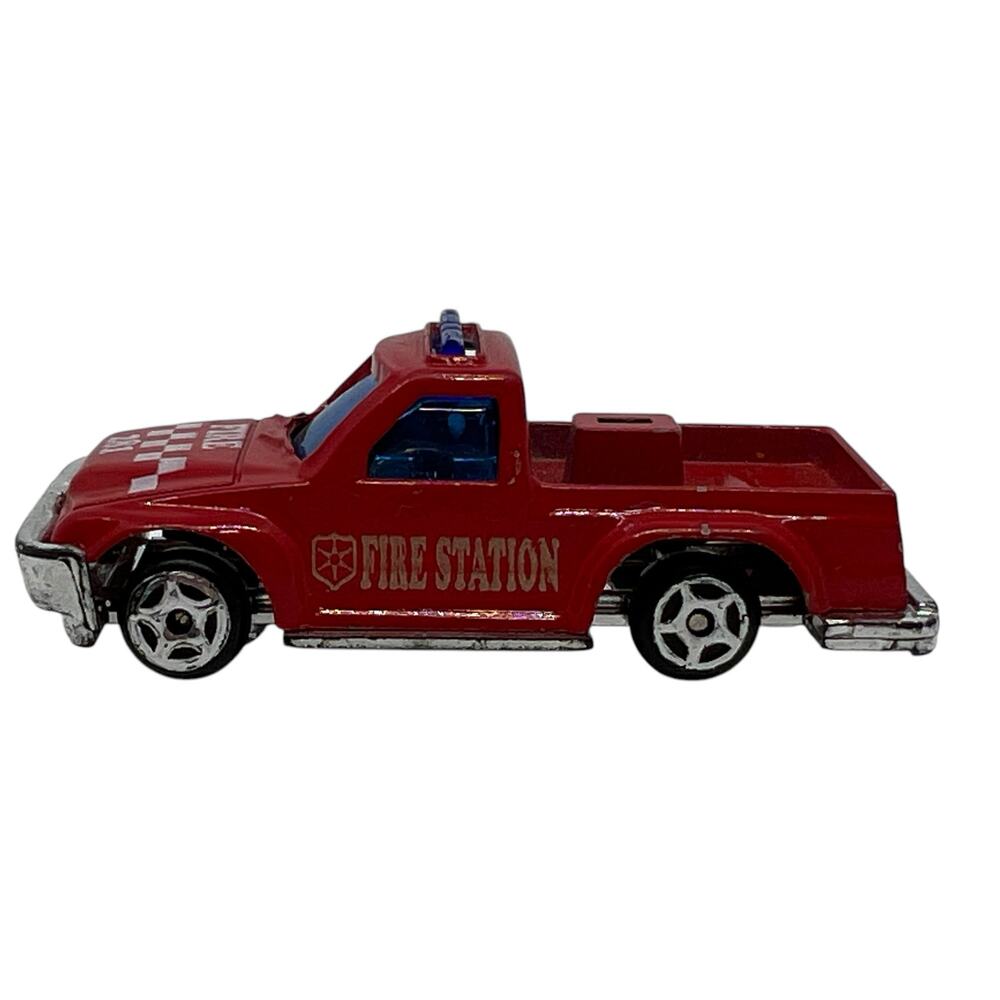 Die-Cast Fire Rescue Truck #281 Toy Pickup Vehicle
